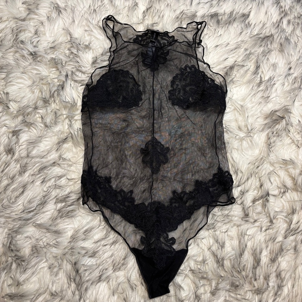 La Perla Black Bodysuit Size 3 IT